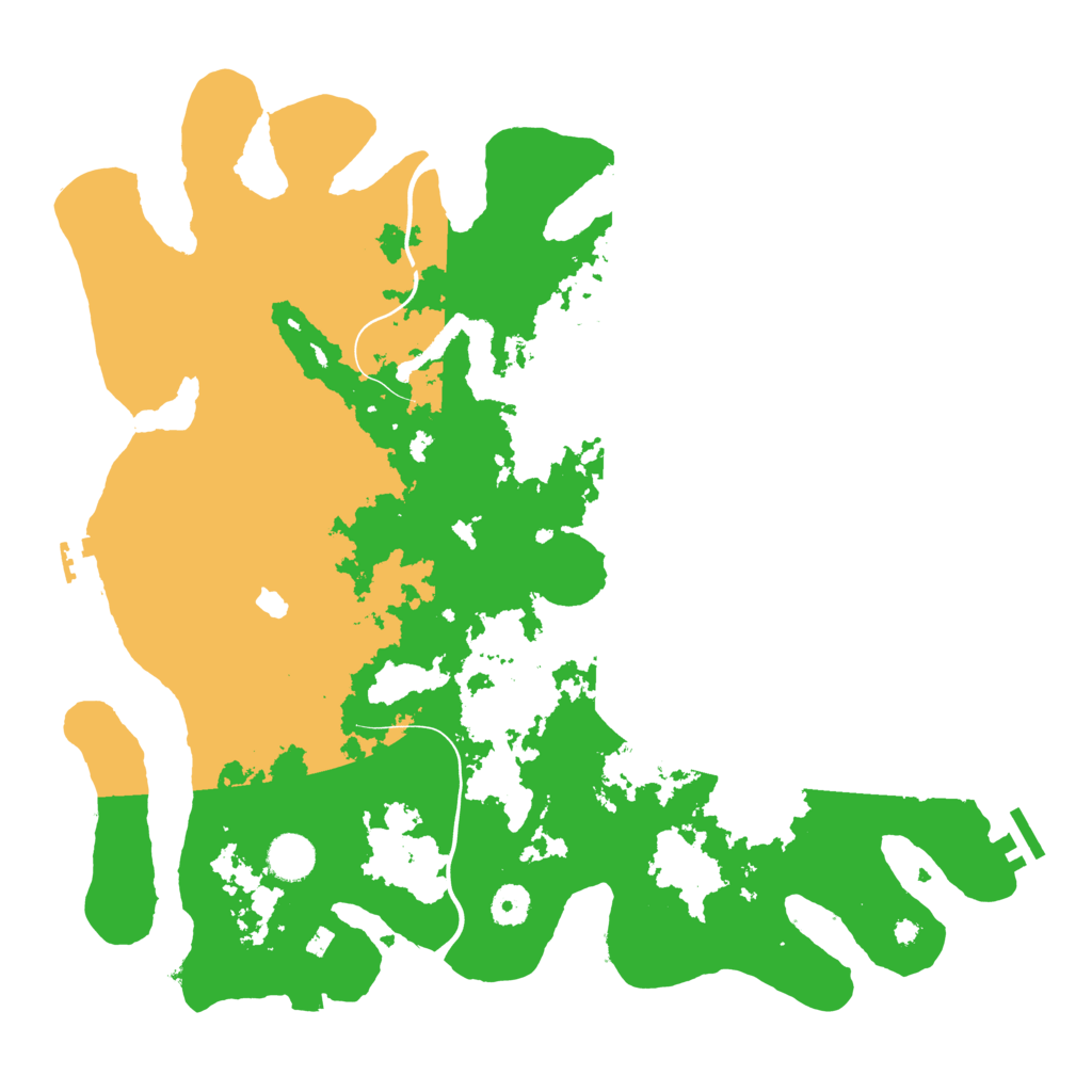 Biome Rust Map: Procedural Map, Size: 4050, Seed: 1879365984