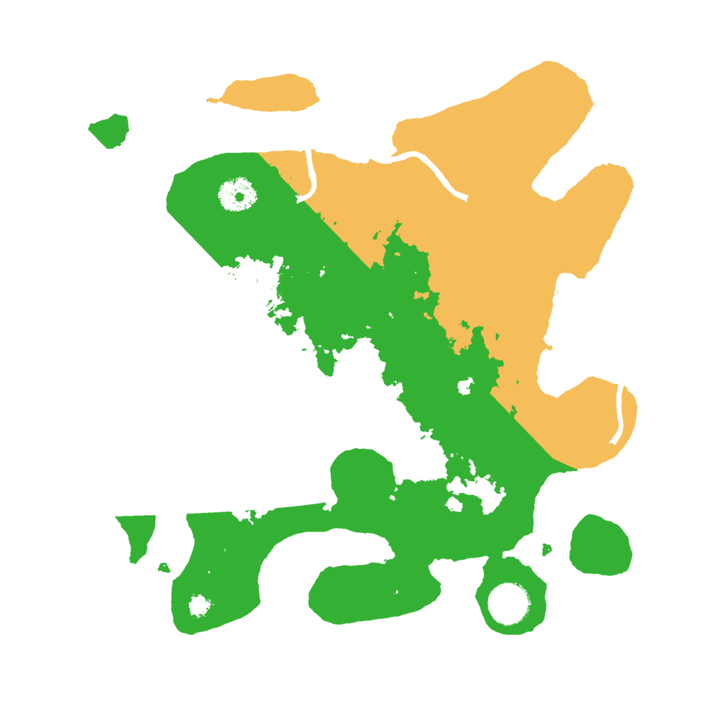 Biome Rust Map: Procedural Map, Size: 3000, Seed: 21678