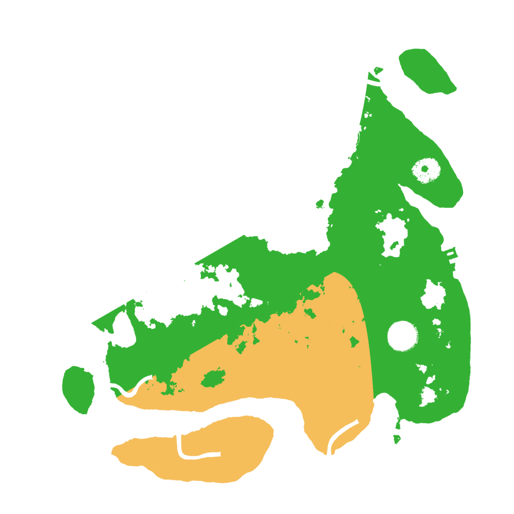 Biome Rust Map: Procedural Map, Size: 3000, Seed: 11659