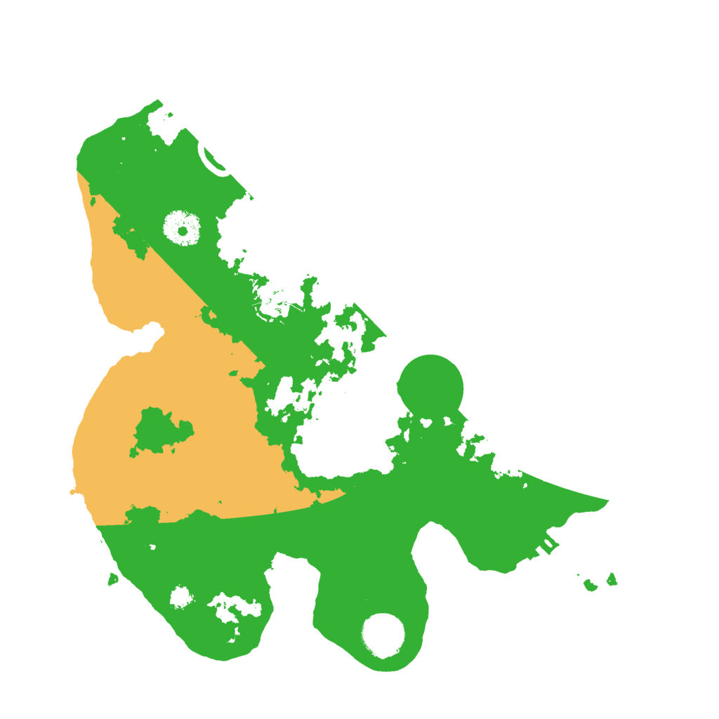 Biome Rust Map: Procedural Map, Size: 3000, Seed: 2455993