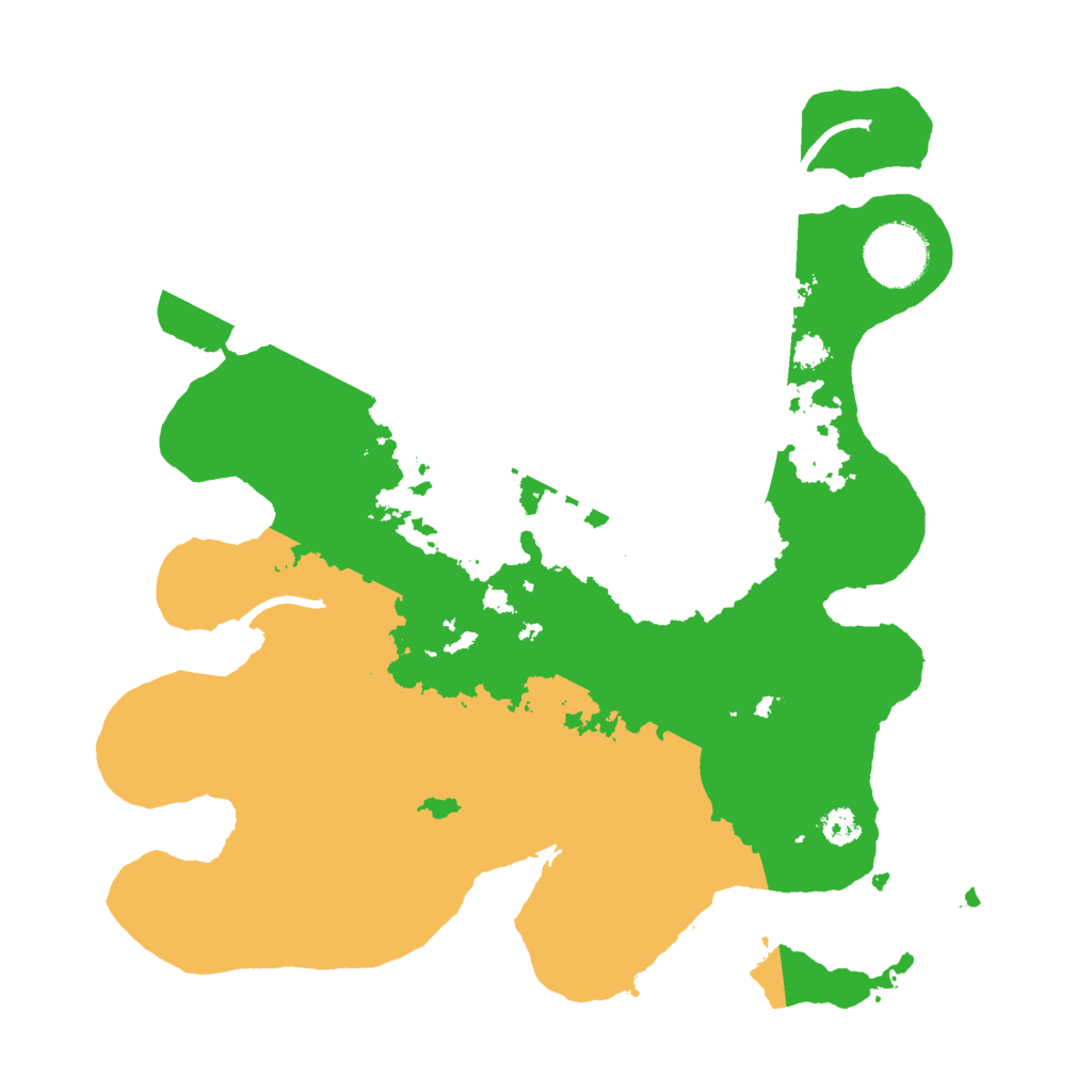 Biome Rust Map: Procedural Map, Size: 3000, Seed: 240