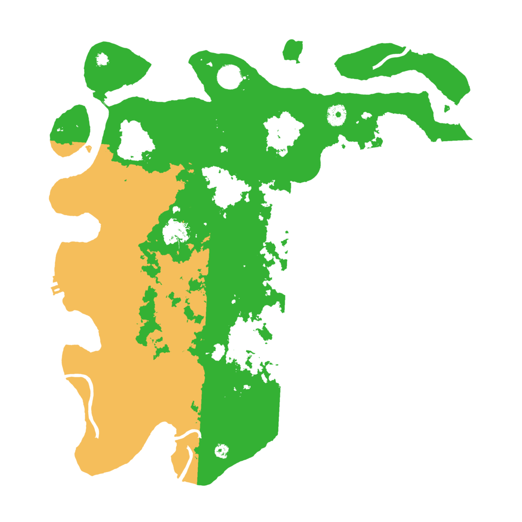 Biome Rust Map: Procedural Map, Size: 3800, Seed: 20230502