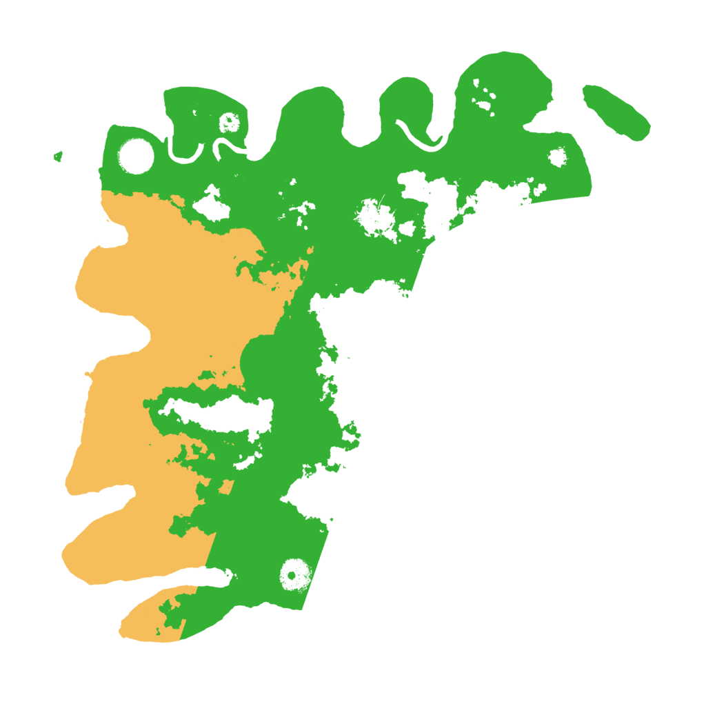 Biome Rust Map: Procedural Map, Size: 3500, Seed: 278054260