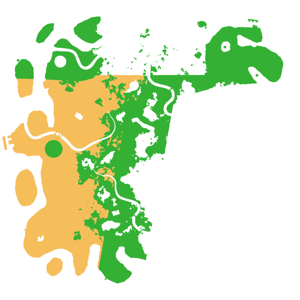 Biome Rust Map: Procedural Map, Size: 4500, Seed: 1240230899
