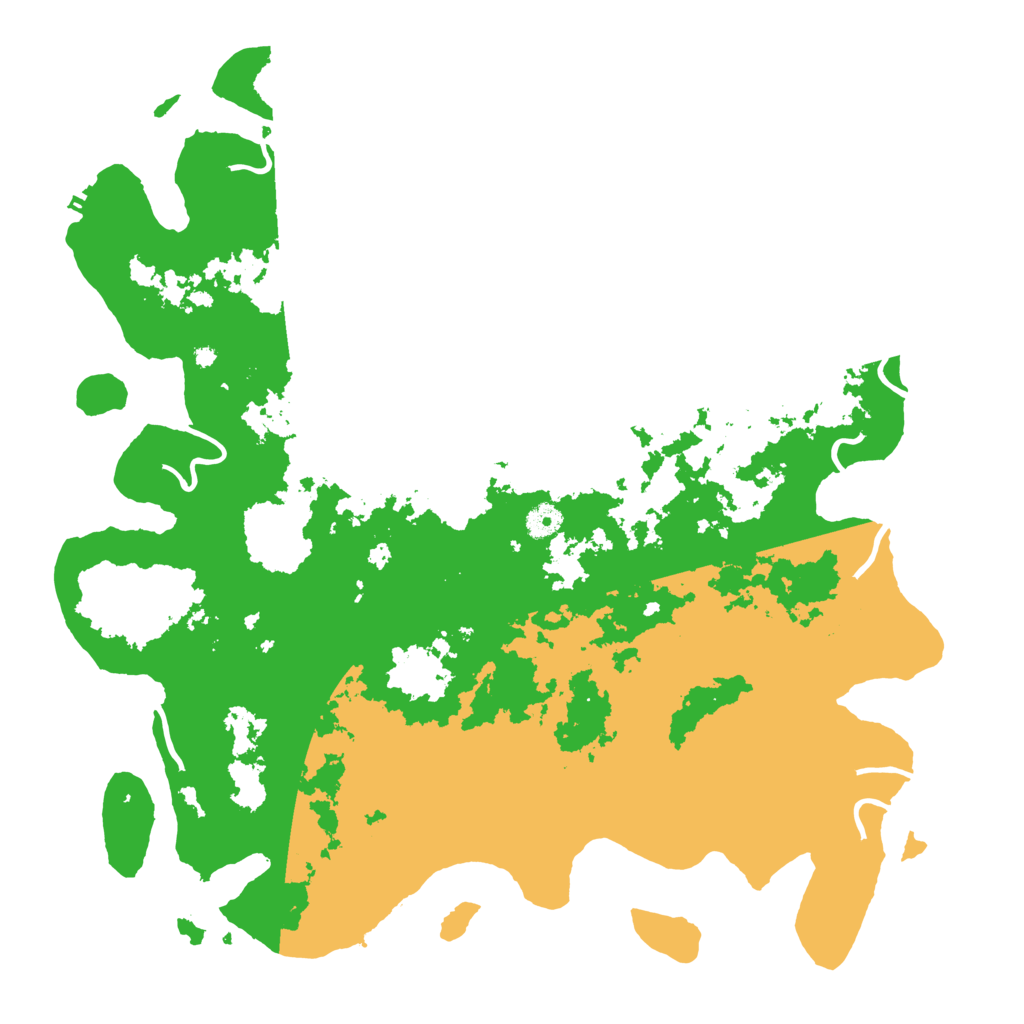 Biome Rust Map: Procedural Map, Size: 4500, Seed: 707349483