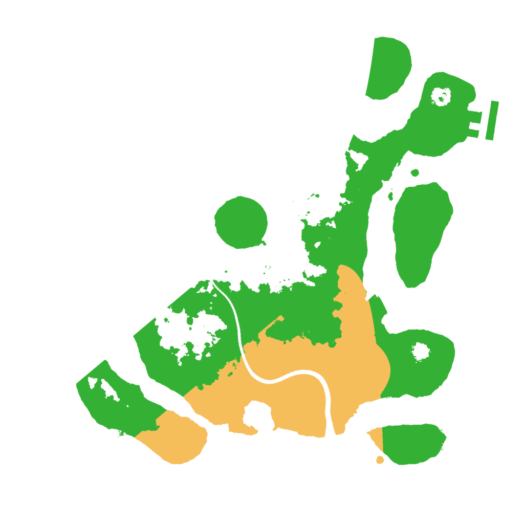 Biome Rust Map: Procedural Map, Size: 2700, Seed: 156913175