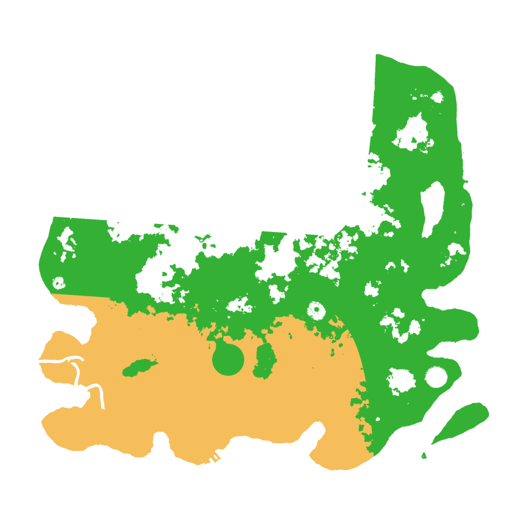 Biome Rust Map: Procedural Map, Size: 4250, Seed: 268256156