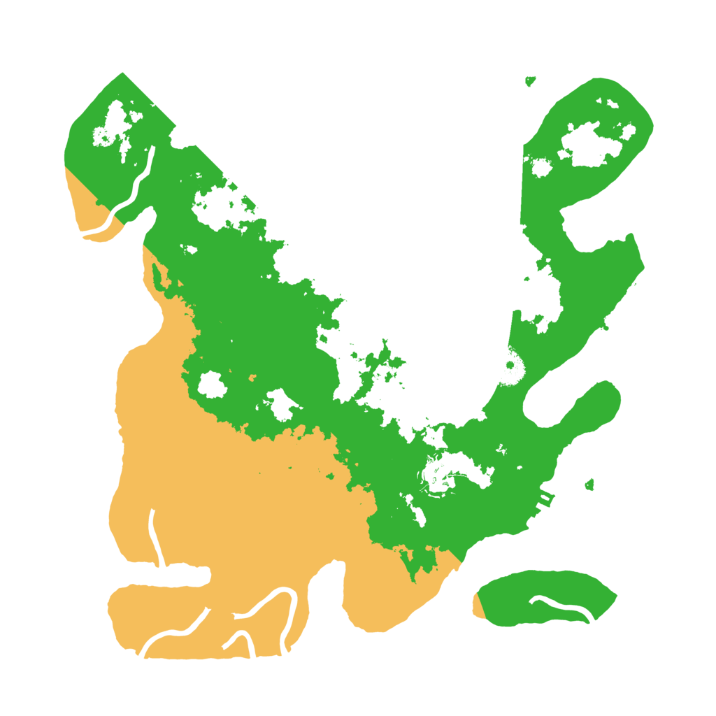 Biome Rust Map: Procedural Map, Size: 3250, Seed: 532454567