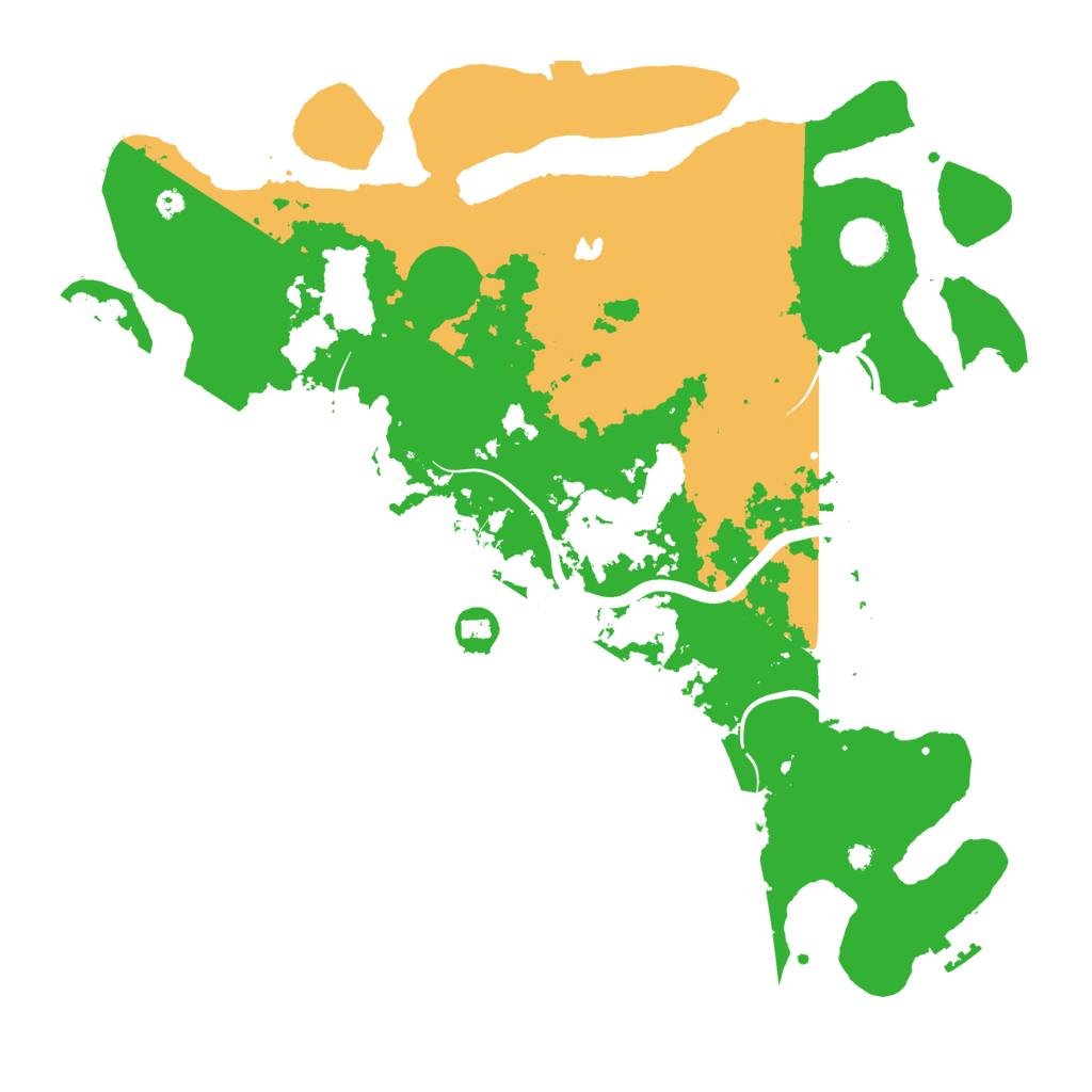 Biome Rust Map: Procedural Map, Size: 4000, Seed: 1641882979