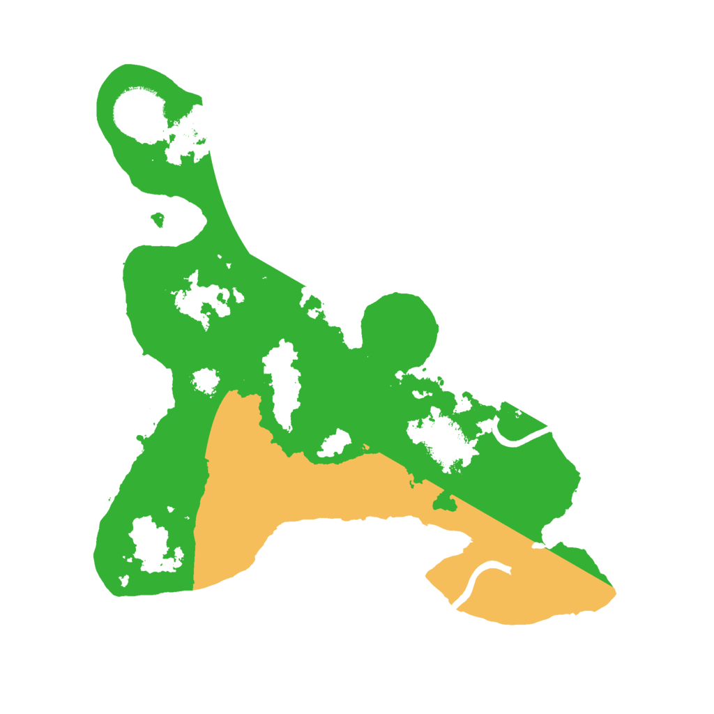 Biome Rust Map: Procedural Map, Size: 2500, Seed: 1669625863