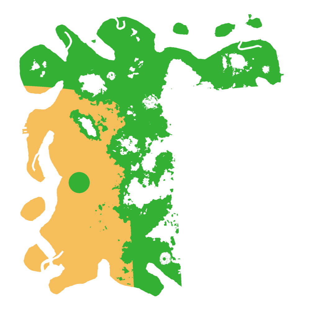 Biome Rust Map: Procedural Map, Size: 4000, Seed: 1829562790