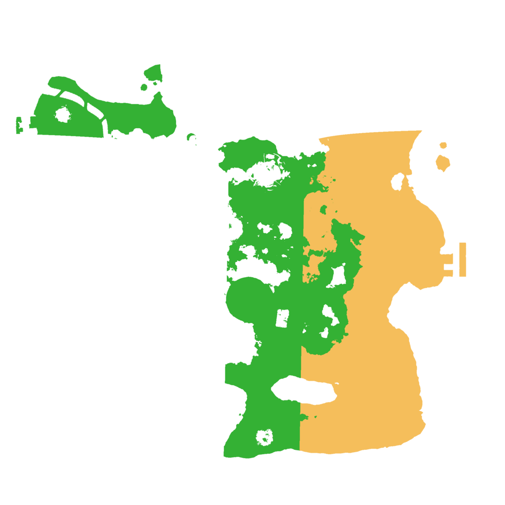 Biome Rust Map: Procedural Map, Size: 3000, Seed: 1884250881