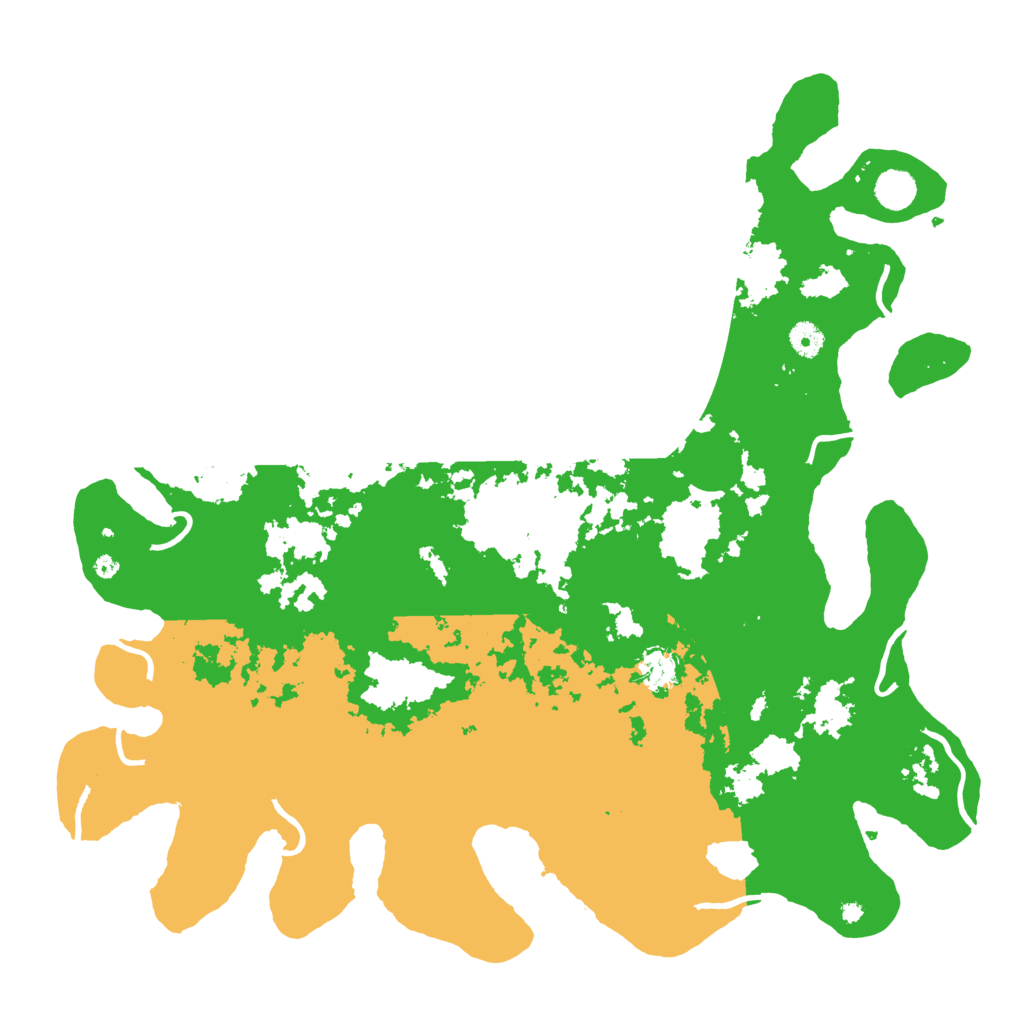 Biome Rust Map: Procedural Map, Size: 4500, Seed: 1671371391