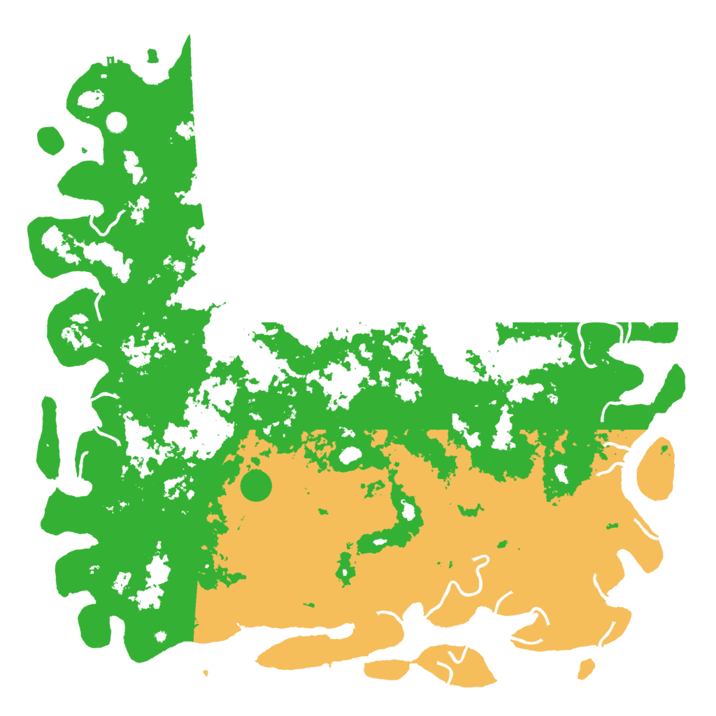 Biome Rust Map: Procedural Map, Size: 6000, Seed: 1848528821