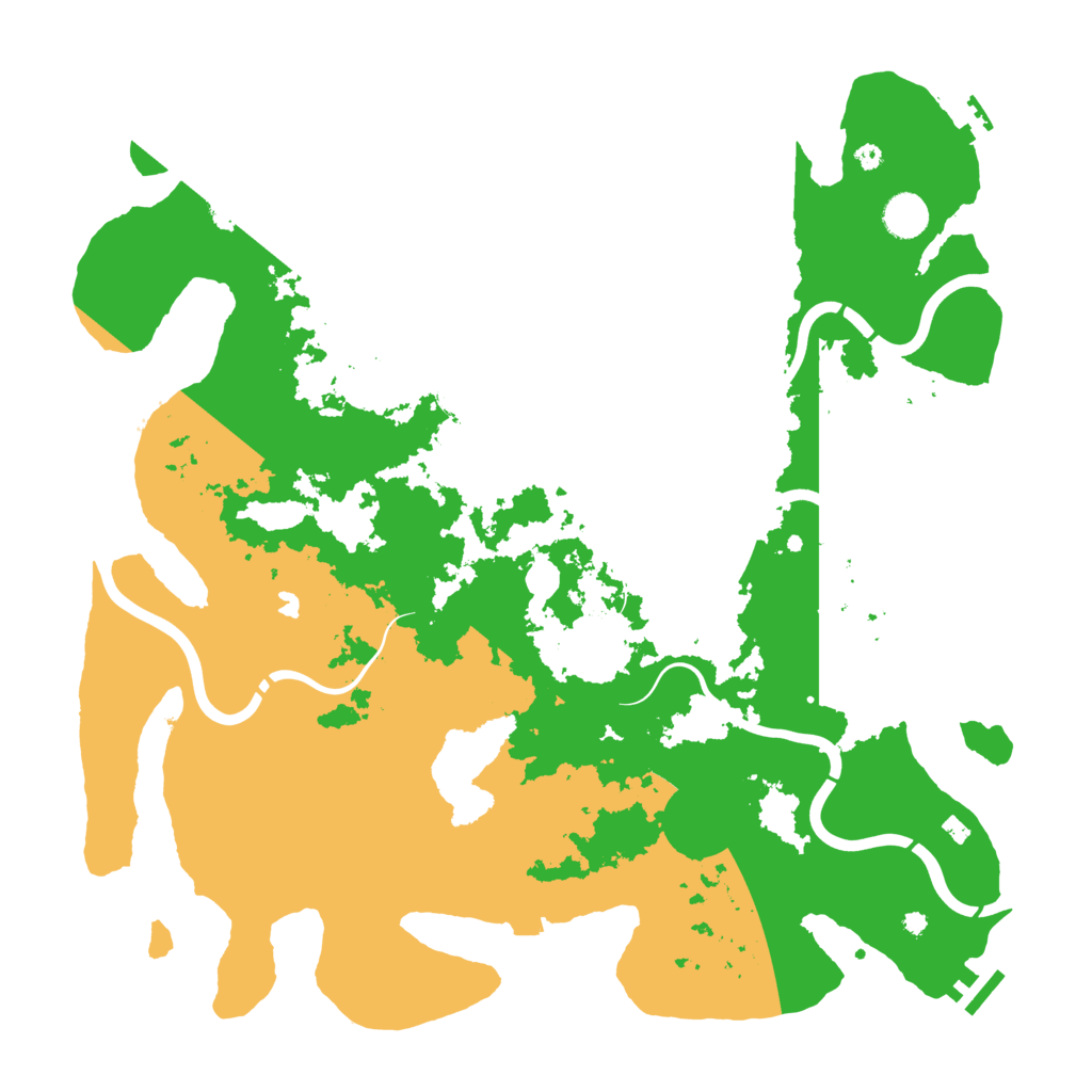 Biome Rust Map: Procedural Map, Size: 4250, Seed: 1832640224
