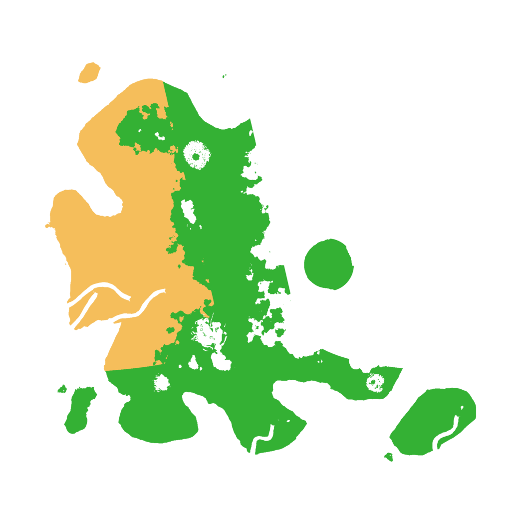 Biome Rust Map: Procedural Map, Size: 2900, Seed: 943924