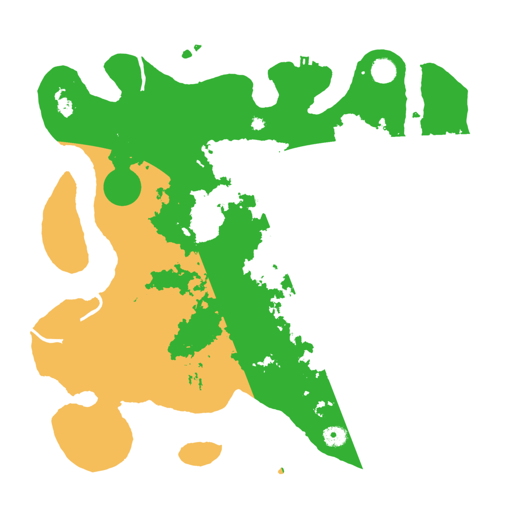 Biome Rust Map: Procedural Map, Size: 3550, Seed: 123654789