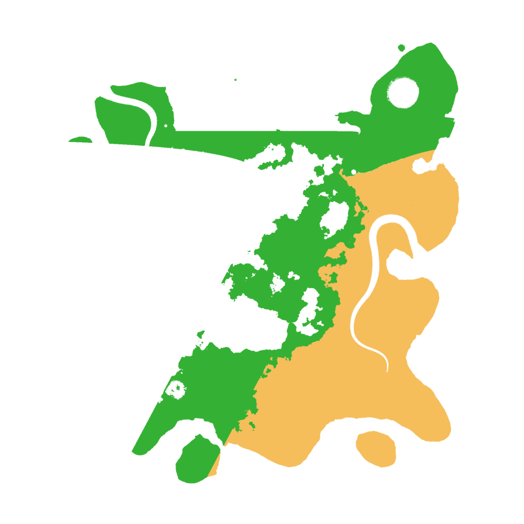 Biome Rust Map: Procedural Map, Size: 3000, Seed: 11274