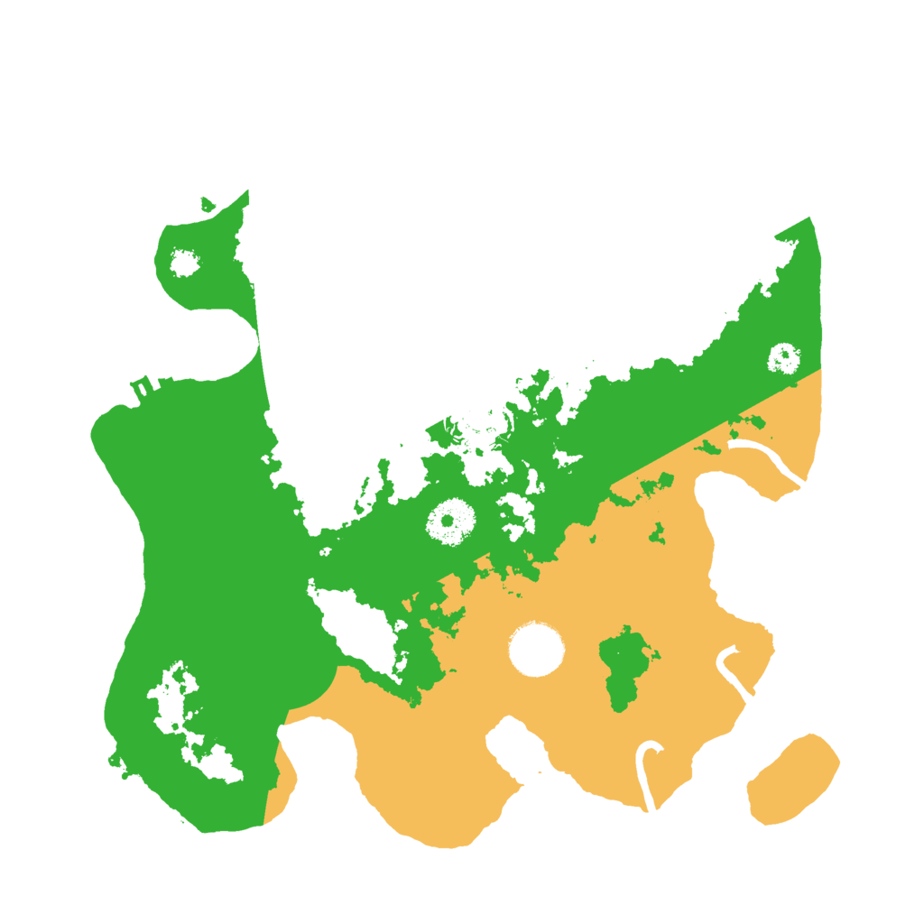 Biome Rust Map: Procedural Map, Size: 3000, Seed: 2362
