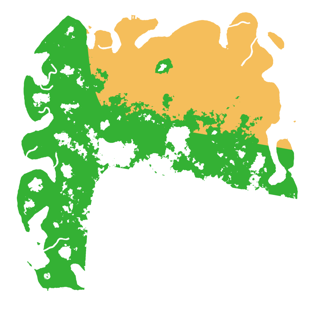 Biome Rust Map: Procedural Map, Size: 5000, Seed: 3225711