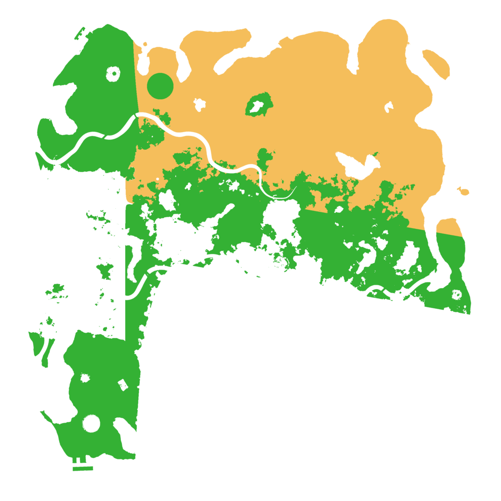 Biome Rust Map: Procedural Map, Size: 5000, Seed: 3225711