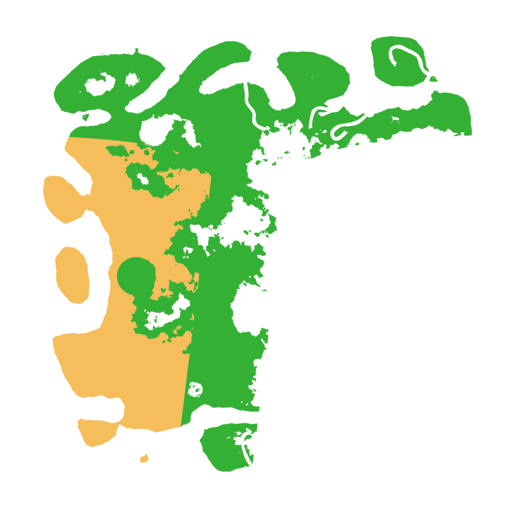 Biome Rust Map: Procedural Map, Size: 3500, Seed: 13682054