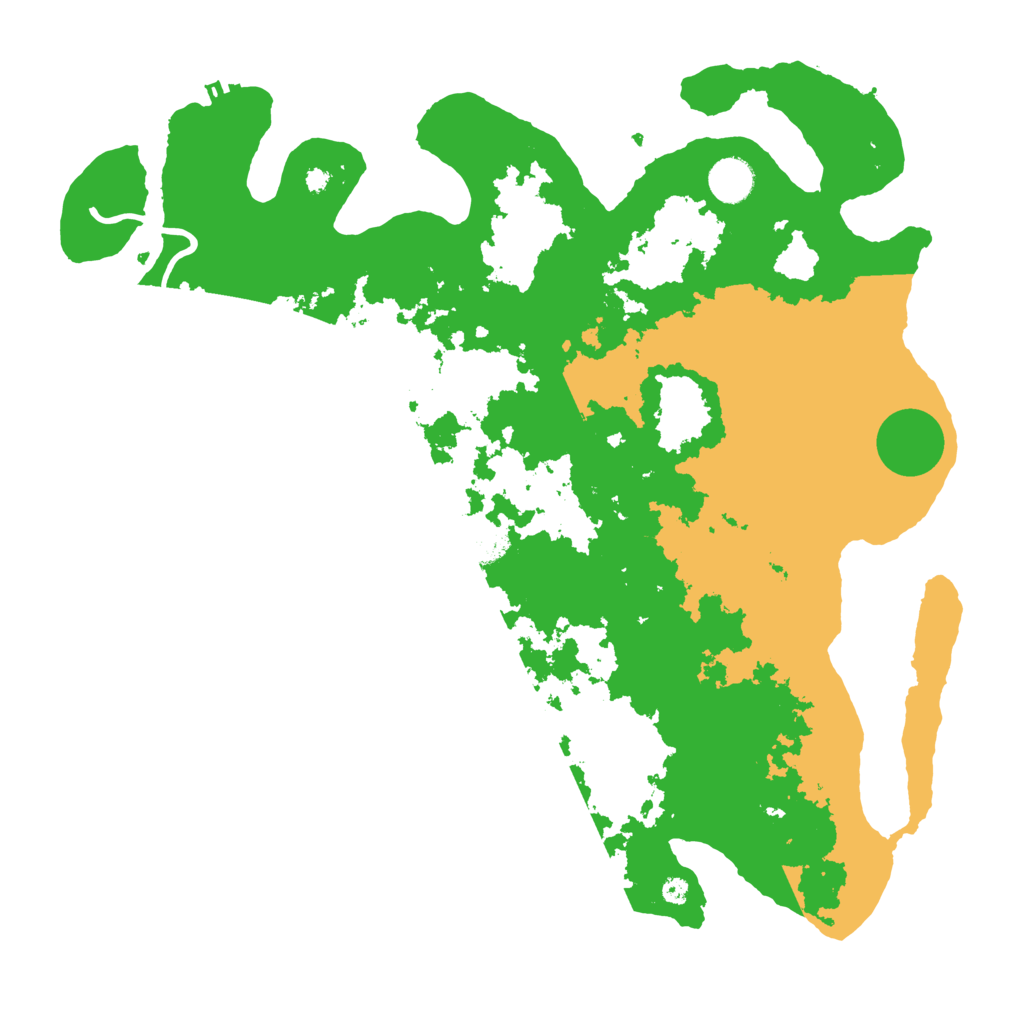 Biome Rust Map: Procedural Map, Size: 4000, Seed: 272640