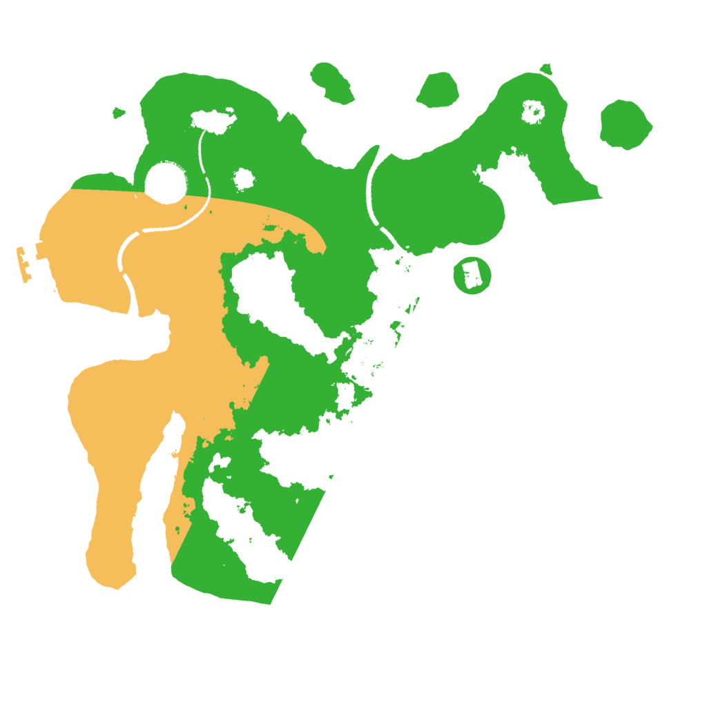 Biome Rust Map: Procedural Map, Size: 3000, Seed: 30073