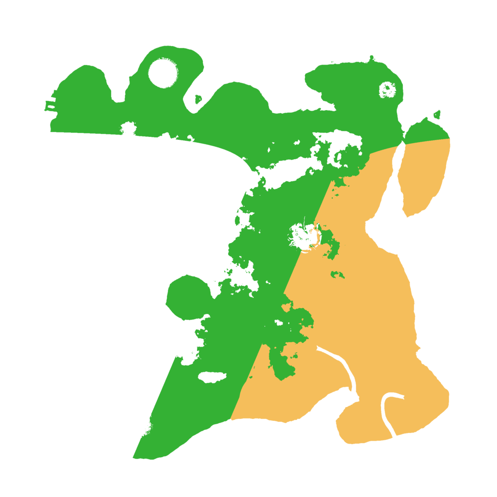 Biome Rust Map: Procedural Map, Size: 3000, Seed: 8680