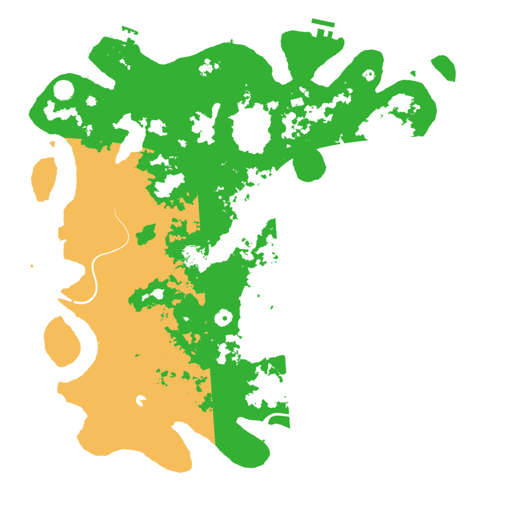Biome Rust Map: Procedural Map, Size: 4400, Seed: 74441202
