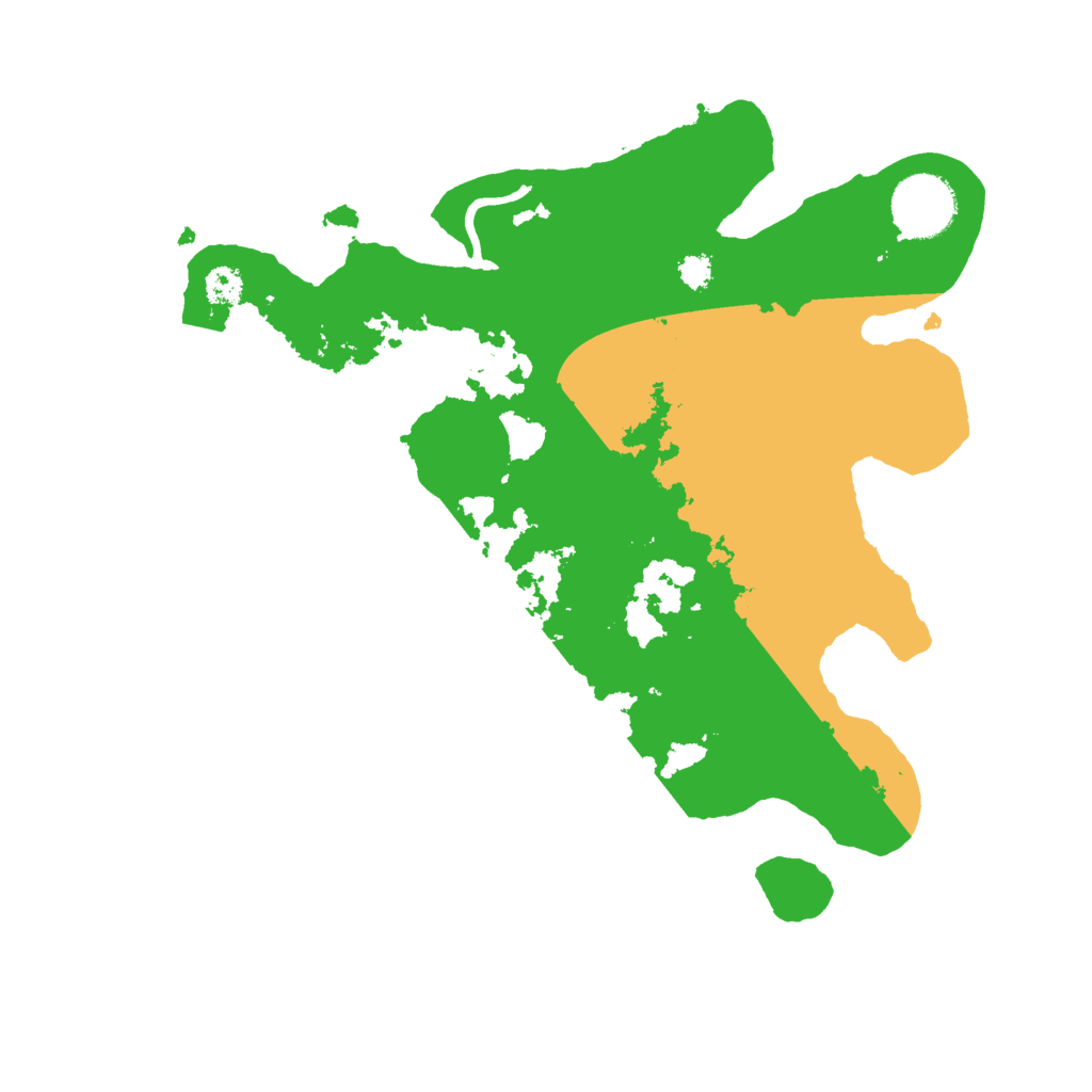 Biome Rust Map: Procedural Map, Size: 3000, Seed: 29241