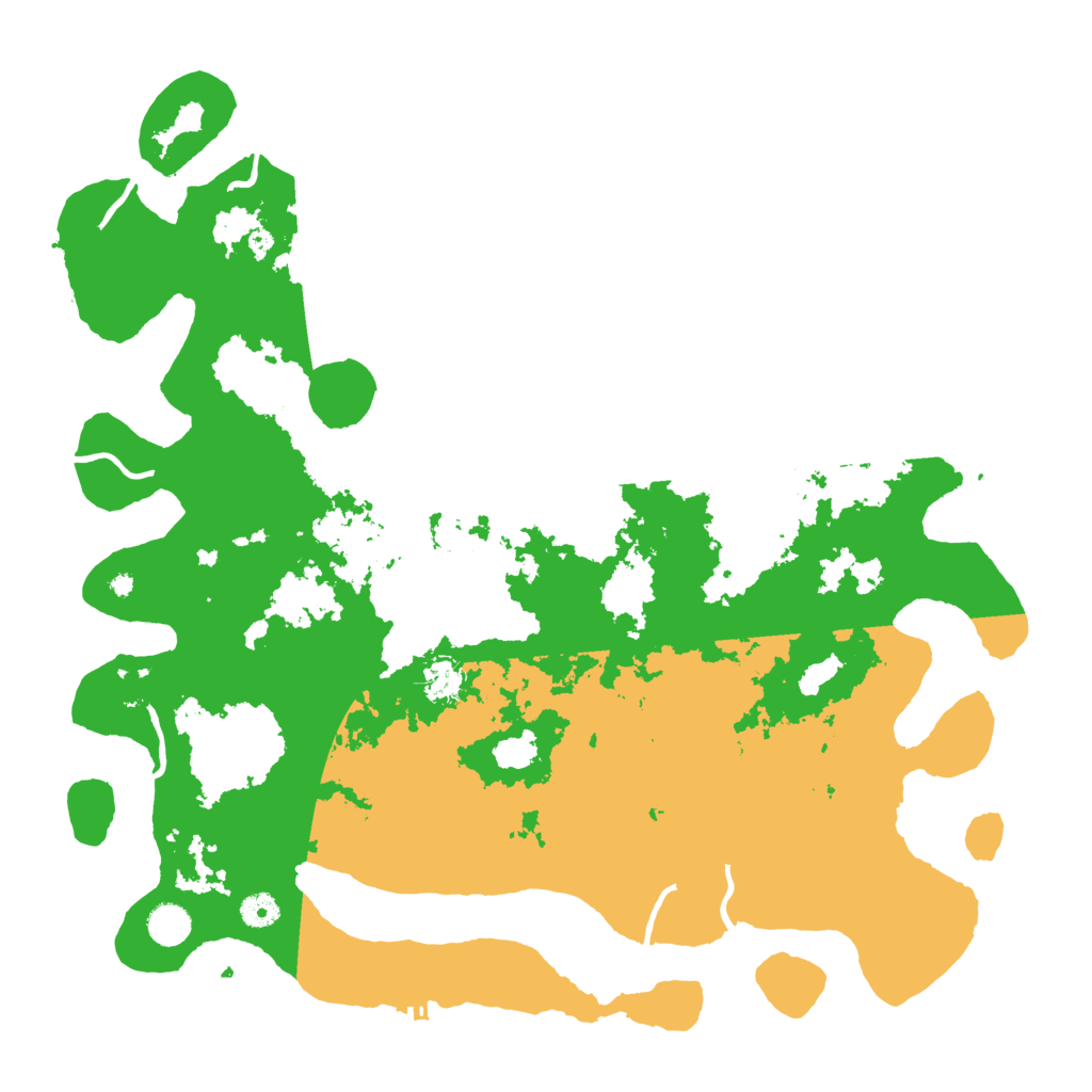 Biome Rust Map: Procedural Map, Size: 4500, Seed: 810514