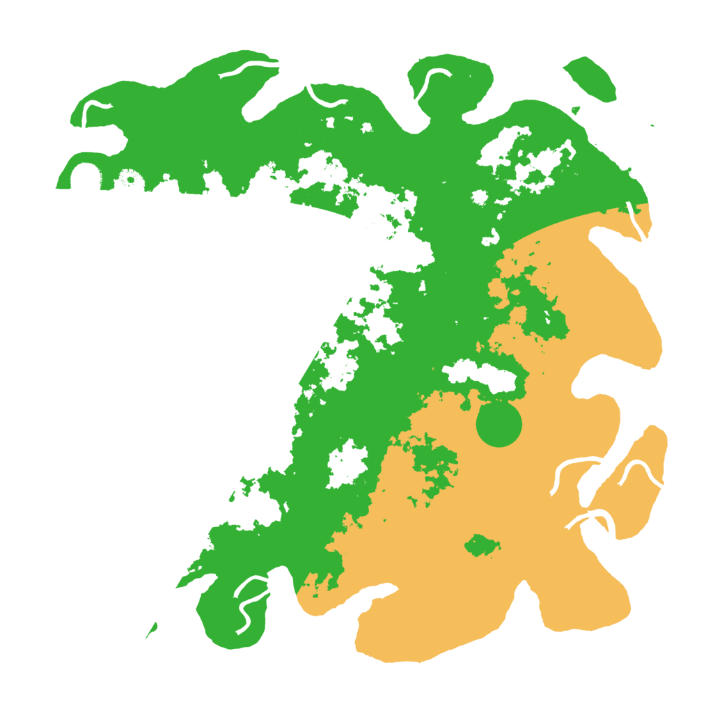 Biome Rust Map: Procedural Map, Size: 4096, Seed: 1401216435