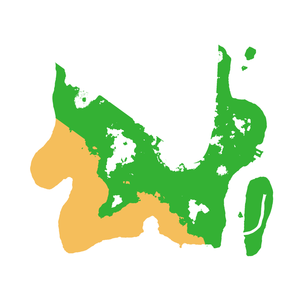 Biome Rust Map: Procedural Map, Size: 2700, Seed: 677886067