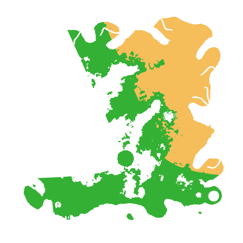 Biome Rust Map: Procedural Map, Size: 4000, Seed: 1466705888