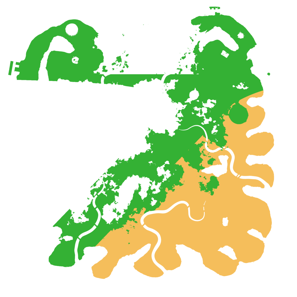 Biome Rust Map: Procedural Map, Size: 4250, Seed: 651842932