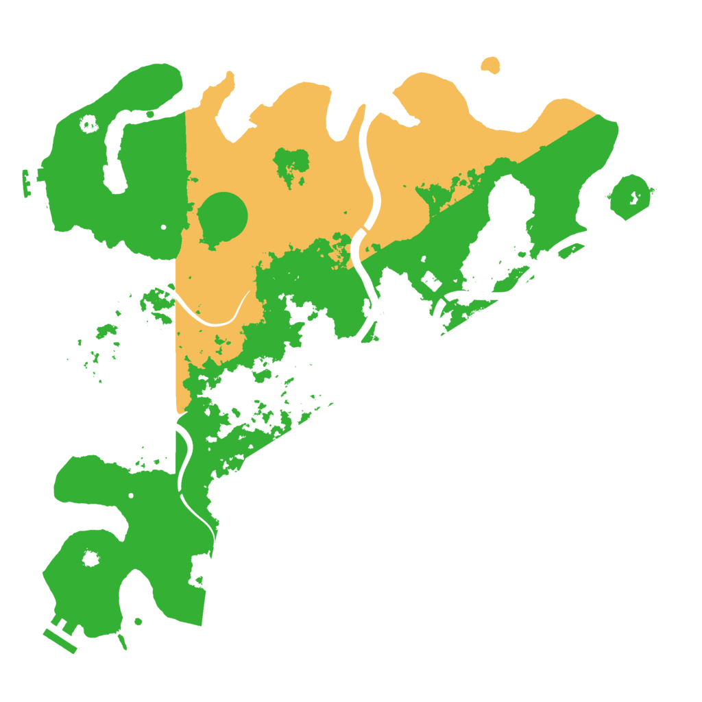 Biome Rust Map: Procedural Map, Size: 3850, Seed: 1829542539