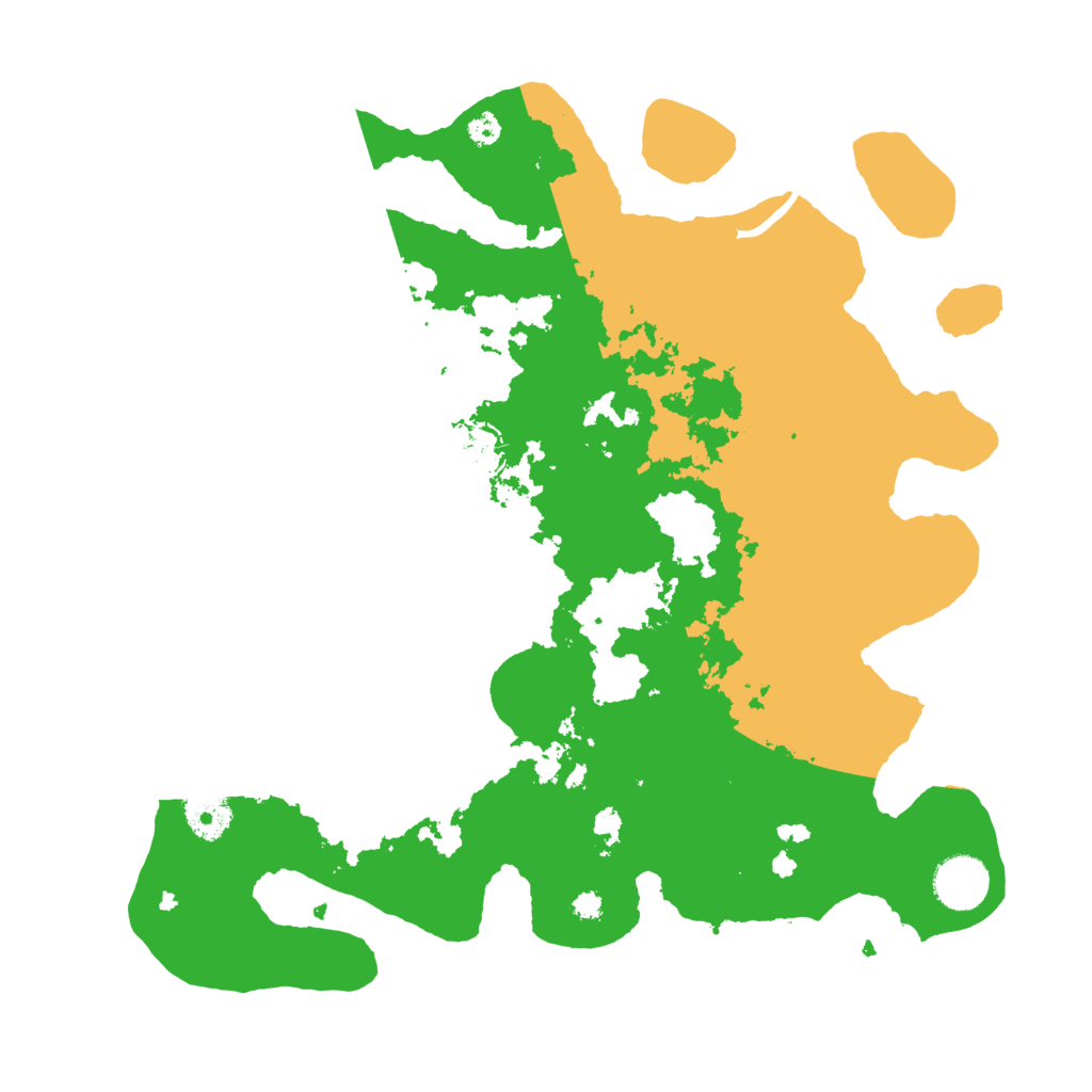 Biome Rust Map: Procedural Map, Size: 3500, Seed: 195022117