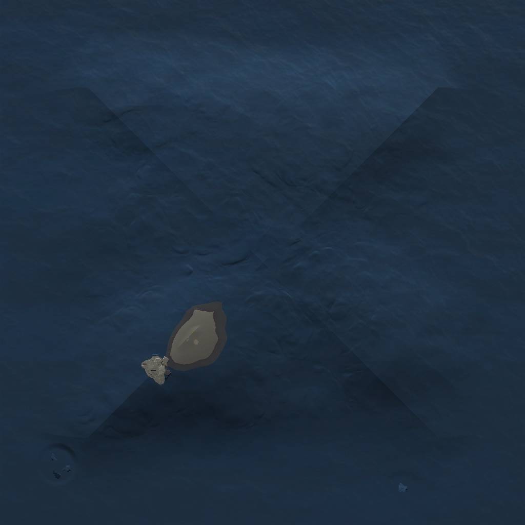 Rust Map: Procedural Map, Size: 1000, Seed: 5679, 3 Monuments