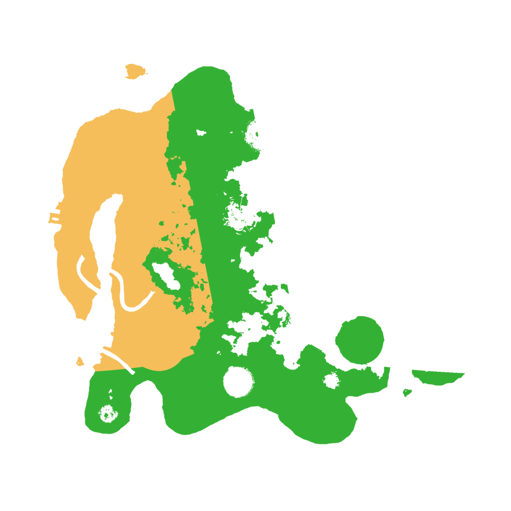 Biome Rust Map: Procedural Map, Size: 3000, Seed: 77647462
