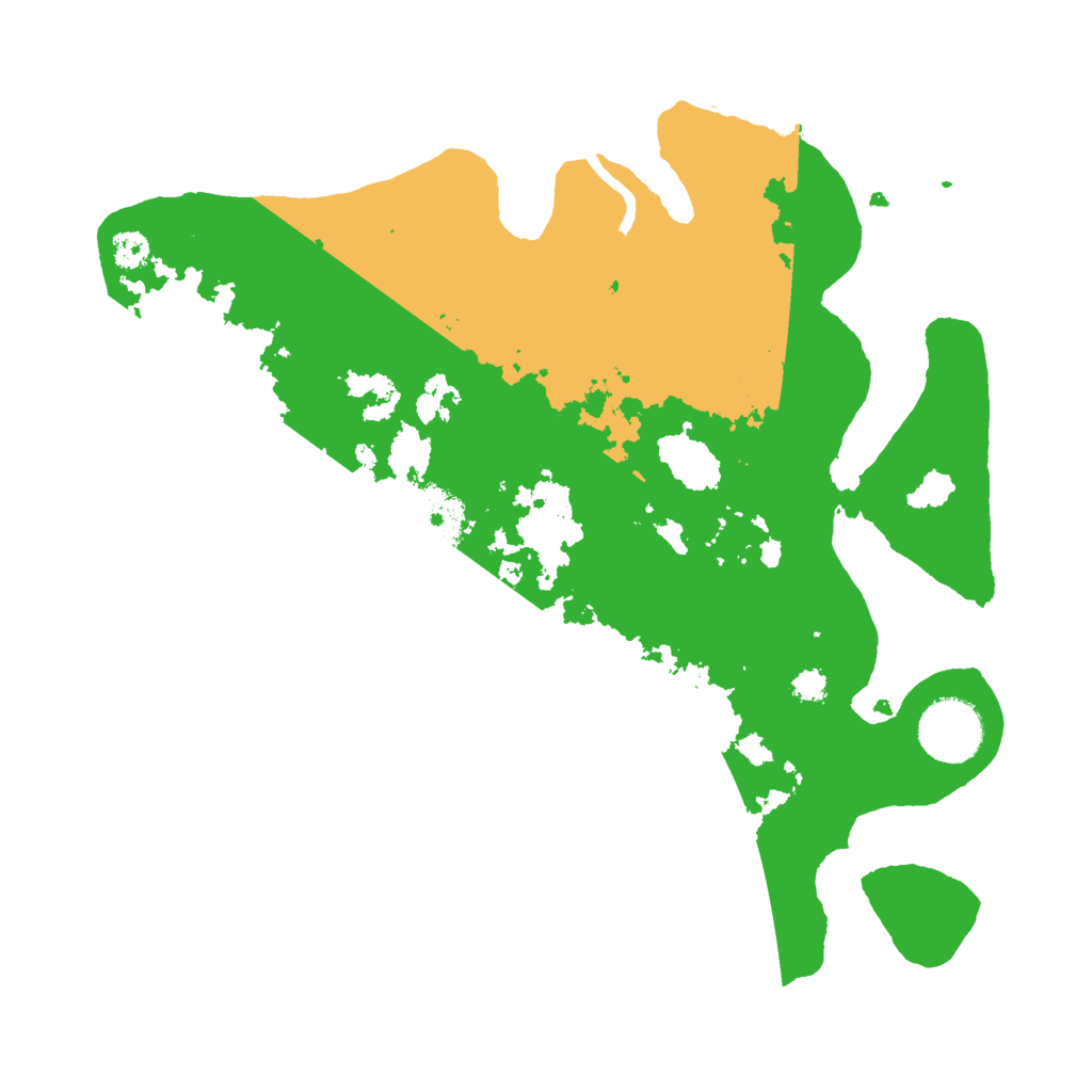 Biome Rust Map: Procedural Map, Size: 3000, Seed: 22110