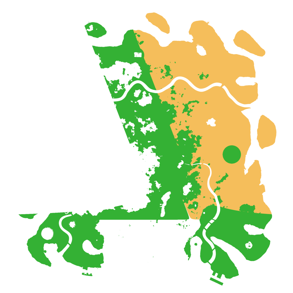 Biome Rust Map: Procedural Map, Size: 4250, Seed: 32353431