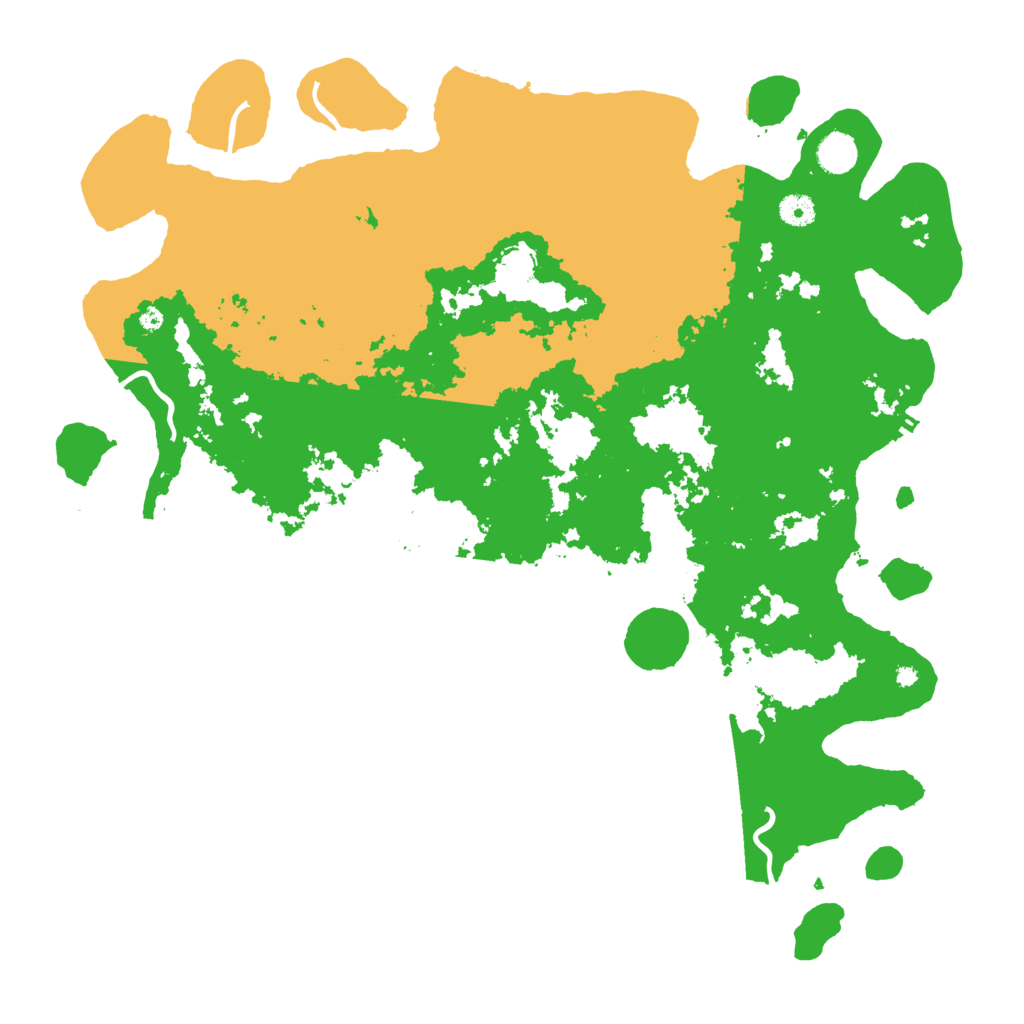 Biome Rust Map: Procedural Map, Size: 4500, Seed: 306224131