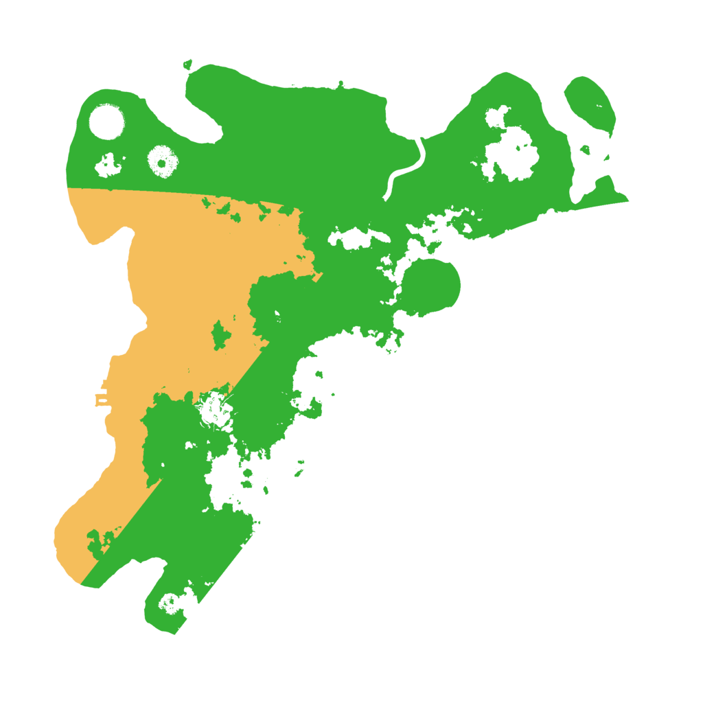 Biome Rust Map: Procedural Map, Size: 3500, Seed: 1382532131