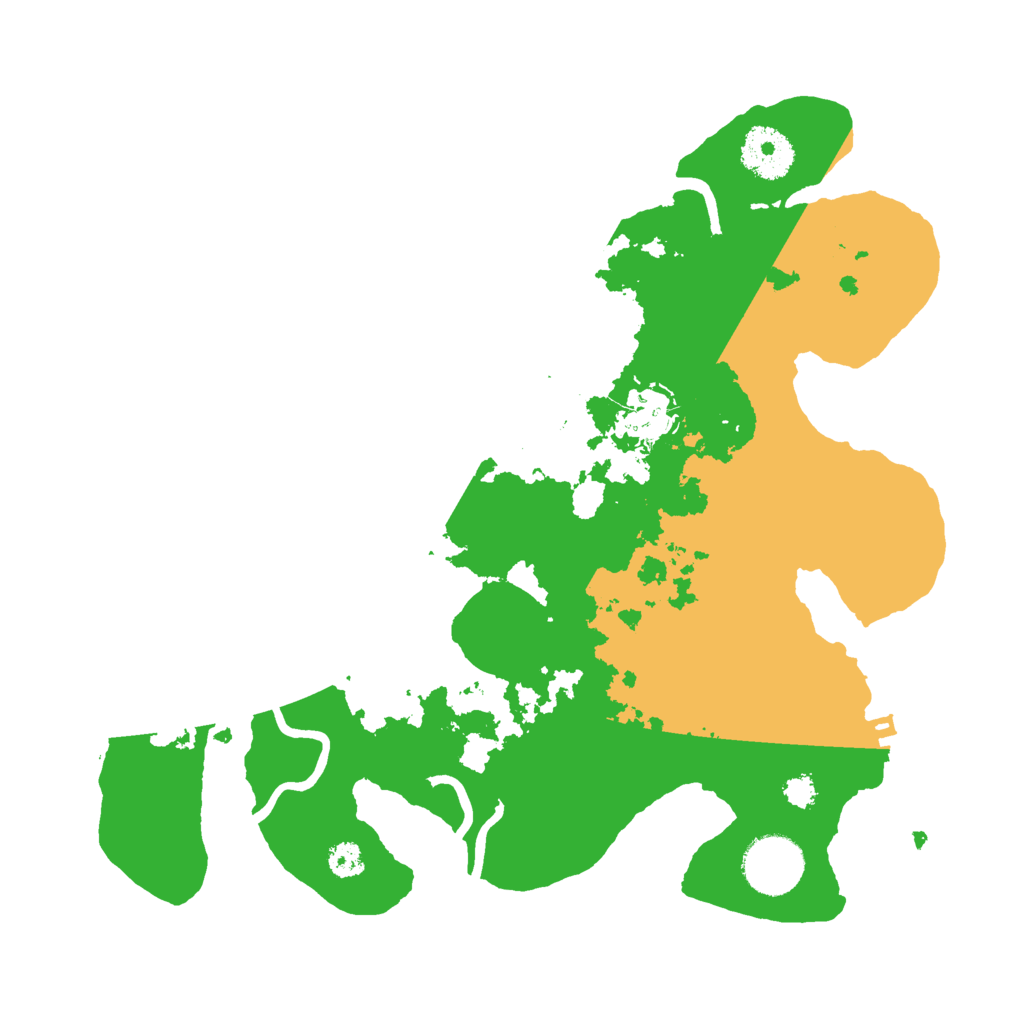 Biome Rust Map: Procedural Map, Size: 3000, Seed: 9328056