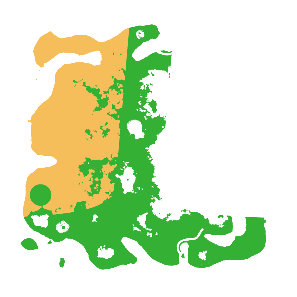 Biome Rust Map: Procedural Map, Size: 3650, Seed: 67604129