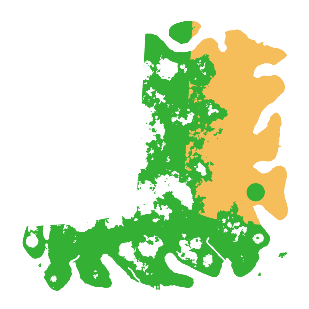 Biome Rust Map: Procedural Map, Size: 4500, Seed: 1527444432