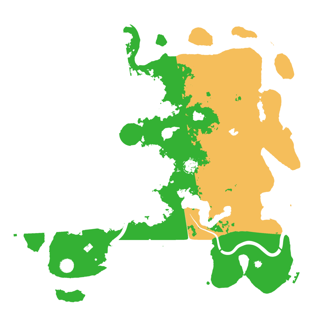 Biome Rust Map: Procedural Map, Size: 4000, Seed: 707938573
