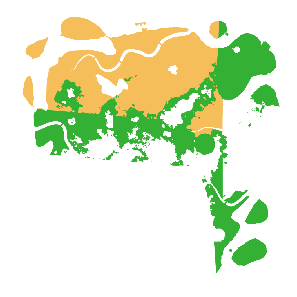 Biome Rust Map: Procedural Map, Size: 4000, Seed: 1057080195
