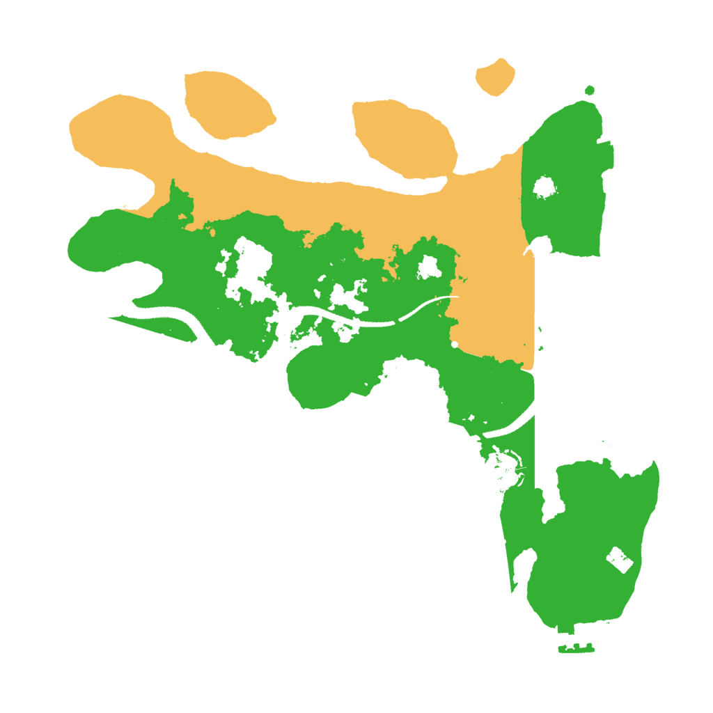 Biome Rust Map: Procedural Map, Size: 3000, Seed: 839683378